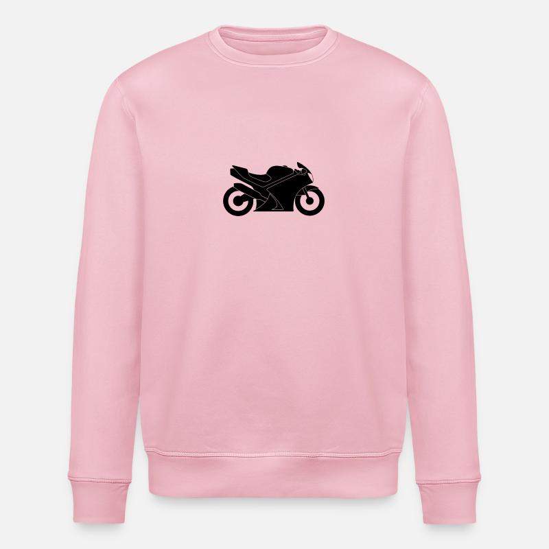 Motorrad - Stanley/Stella Unisex Bio-Sweatshirt ROLLER - Hellrosa