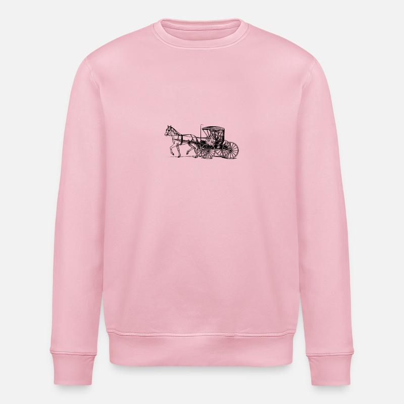 Kutsche - Stanley/Stella Unisex Bio-Sweatshirt ROLLER - Hellrosa