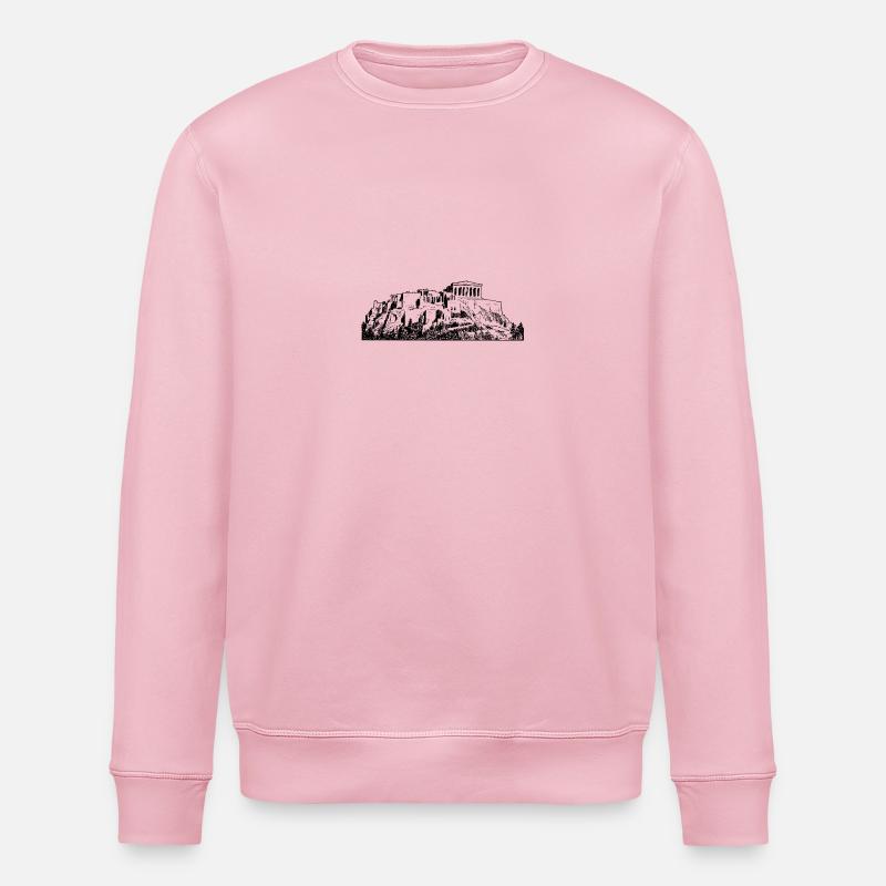 acropole - Sweat bio ROLLER Stanley/Stella Unisexe - rose pâle