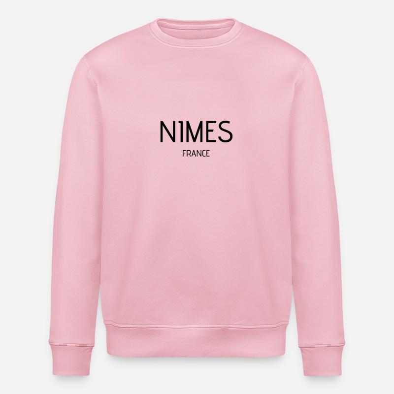 Nîmes - Sweat bio ROLLER Stanley/Stella Unisexe - rose pâle