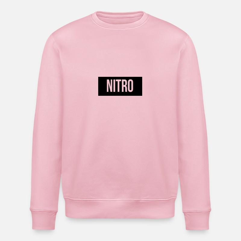 Nitro Merch - Stanley/Stella Unisex Bio-Sweatshirt ROLLER - Hellrosa