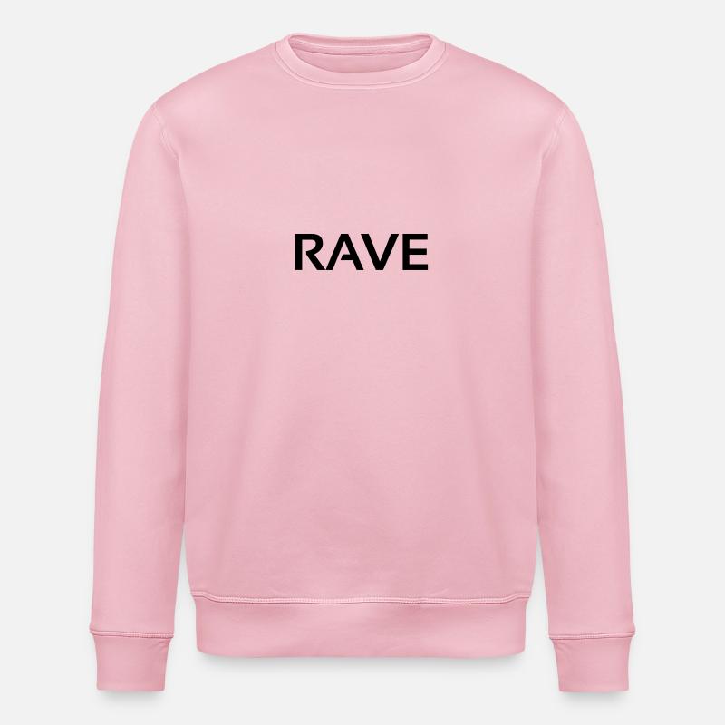 Rave - Stanley/Stella Unisex Bio-Sweatshirt ROLLER - Hellrosa