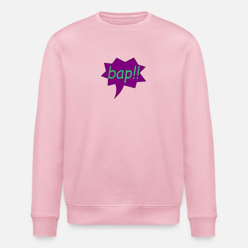 bap - Sweat bio ROLLER Stanley/Stella Unisexe - rose pâle