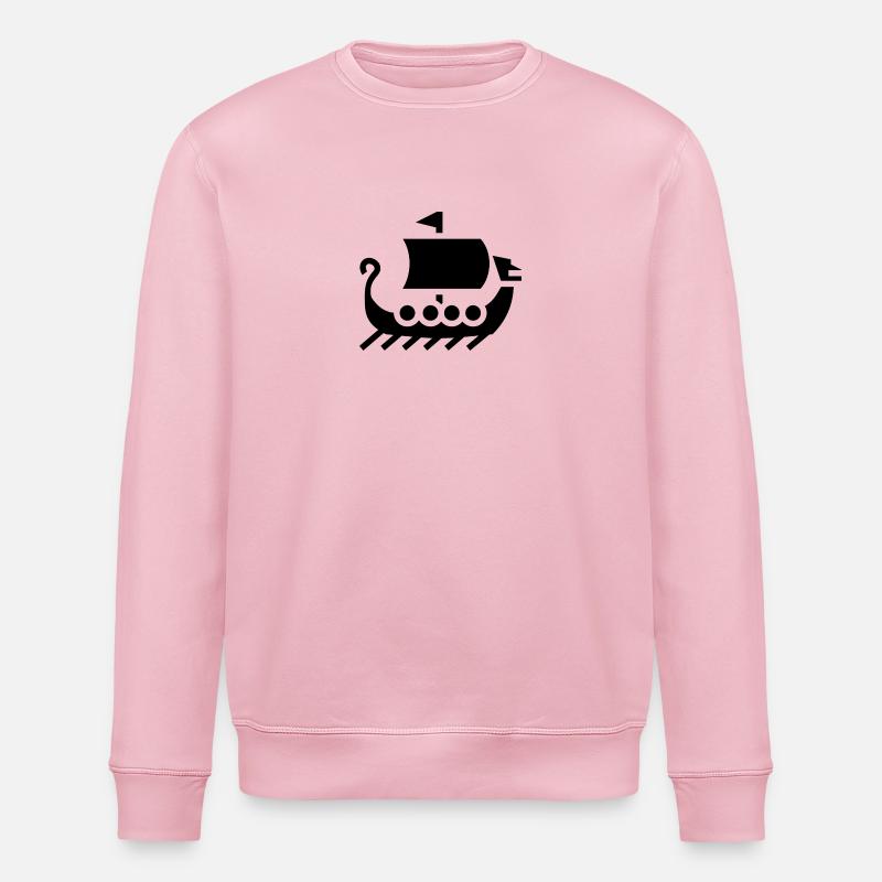 Wikinger - Stanley/Stella Unisex Bio-Sweatshirt ROLLER - Hellrosa