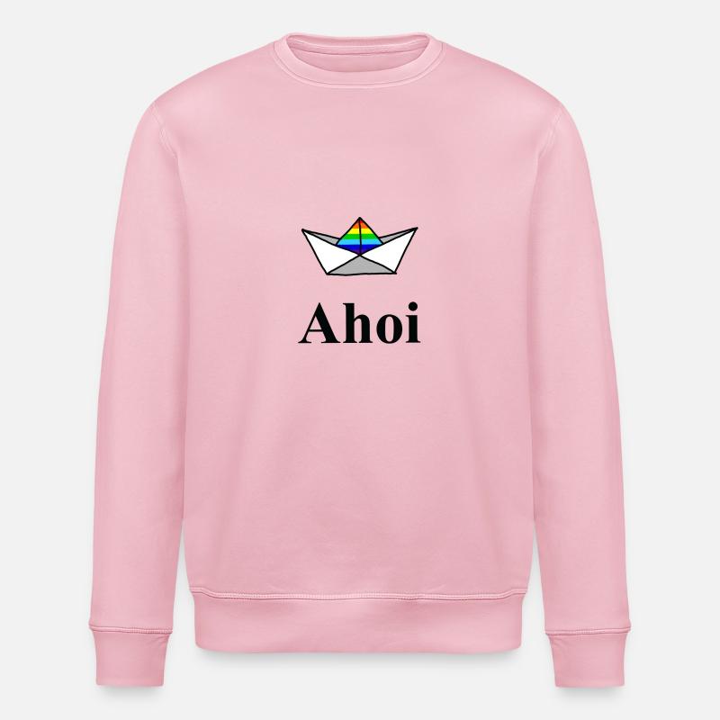 Pride-Schiff - Stanley/Stella Unisex Bio-Sweatshirt ROLLER - Hellrosa