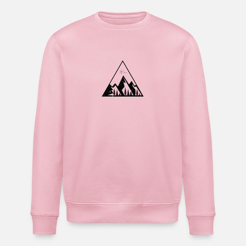 Berge - Stanley/Stella Unisex Bio-Sweatshirt ROLLER - Hellrosa