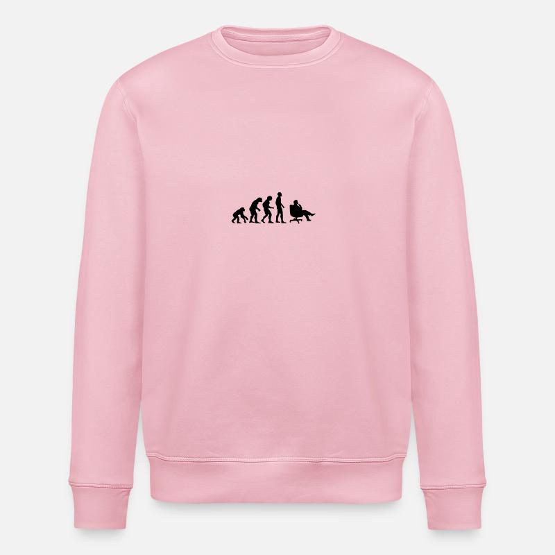 Evolution Chef Büro - Stanley/Stella Unisex Bio-Sweatshirt ROLLER - Hellrosa