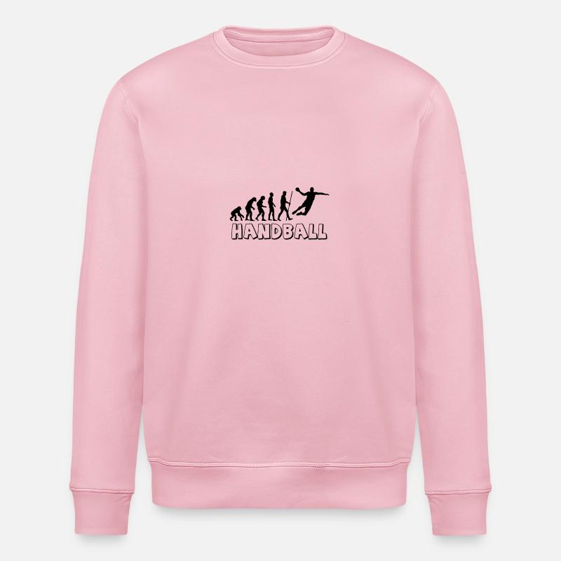 Handball Evolution - Stanley/Stella Unisex Bio-Sweatshirt ROLLER - Hellrosa