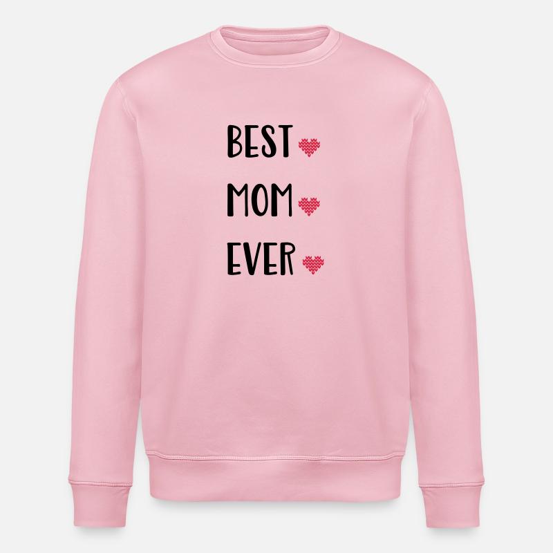 La mère - Sweat bio ROLLER Stanley/Stella Unisexe - rose pâle