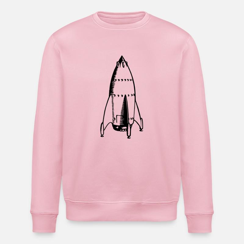 vaisseau spatial - Sweat bio ROLLER Stanley/Stella Unisexe - rose pâle