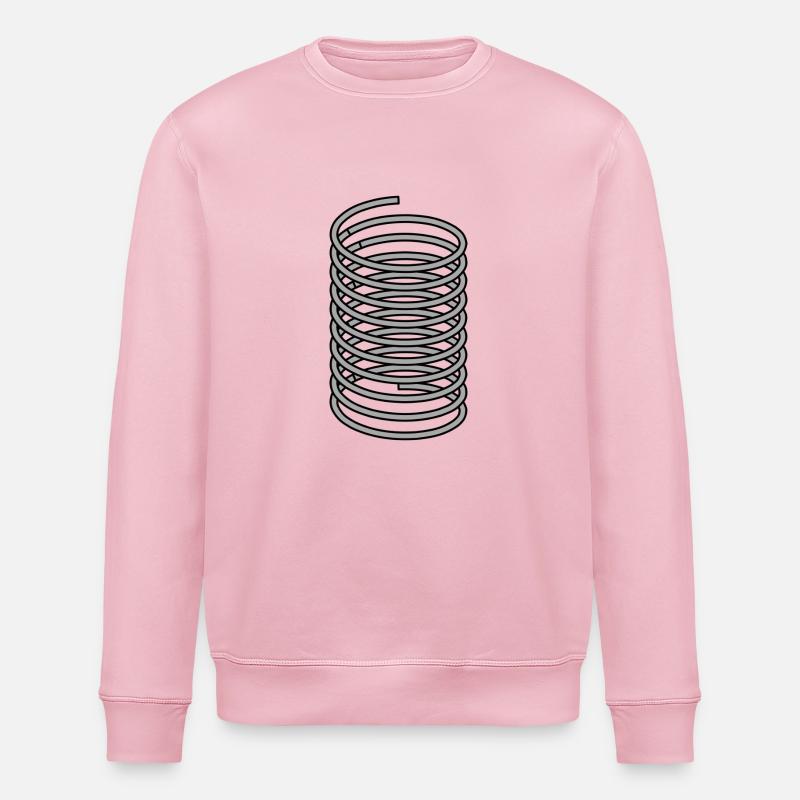 Sprungfeder - Stanley/Stella Unisex Bio-Sweatshirt ROLLER - Hellrosa