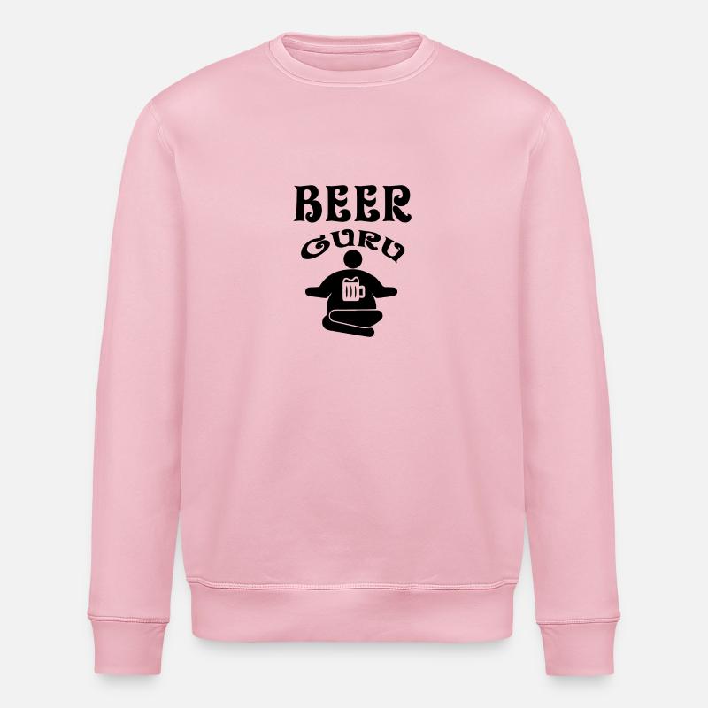 Bier-Guru Bier-Experte - Stanley/Stella Unisex Bio-Sweatshirt ROLLER - Hellrosa