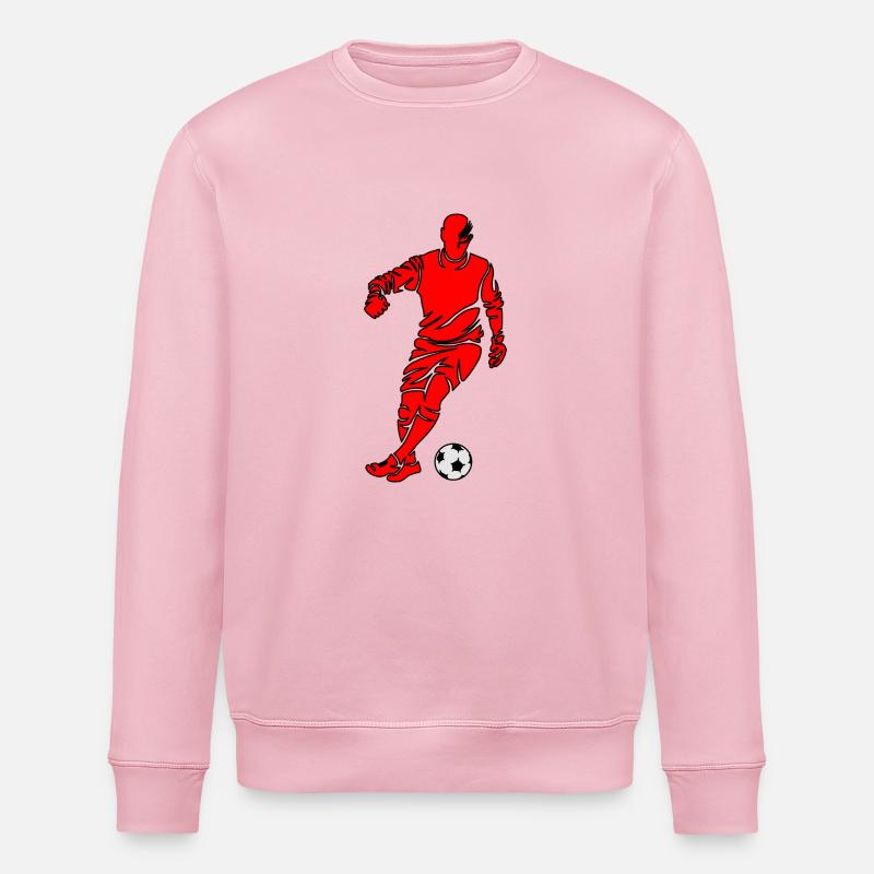 Soccer - Stanley/Stella Unisex Bio-Sweatshirt ROLLER - Hellrosa