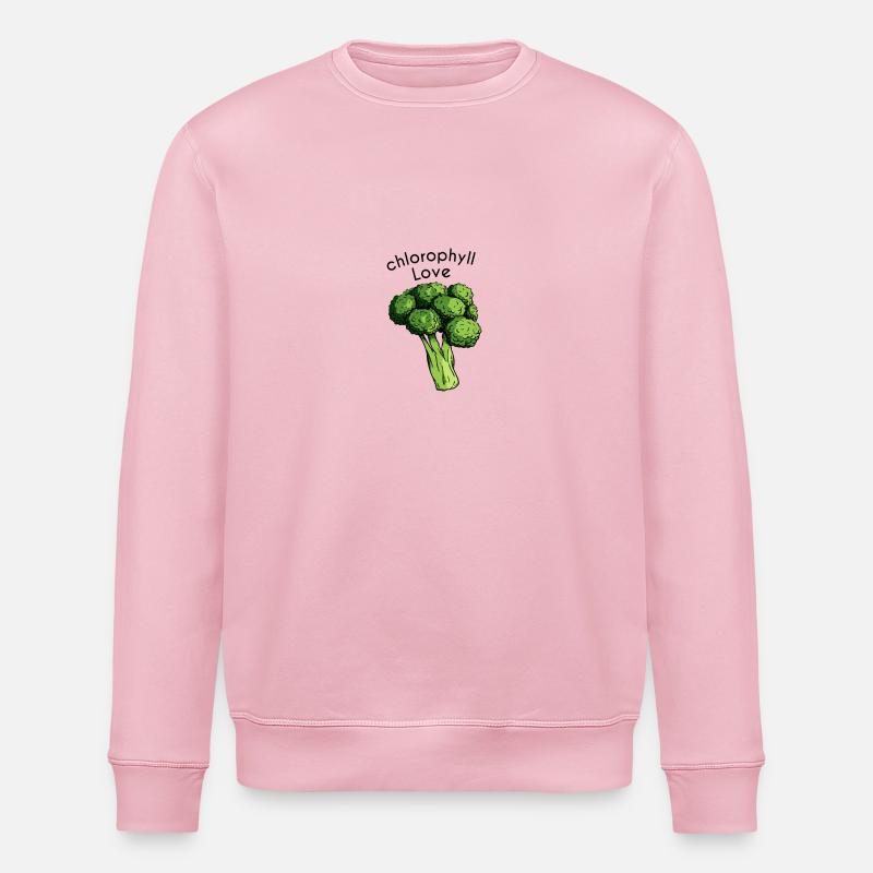chlorophyll Love - Stanley/Stella Unisex Bio-Sweatshirt ROLLER - Hellrosa