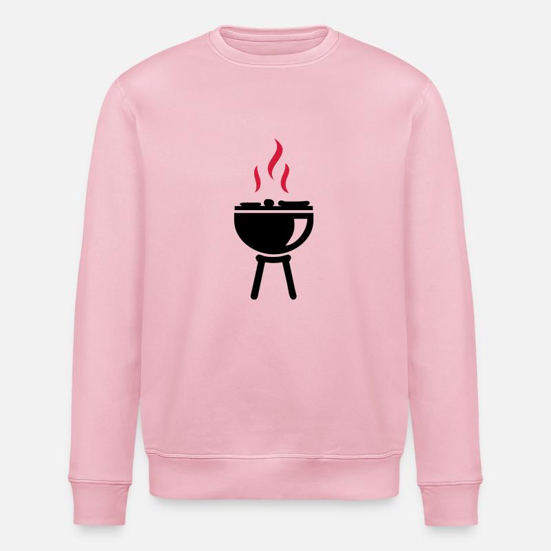 Grill - Stanley/Stella Unisex Bio-Sweatshirt ROLLER - Hellrosa