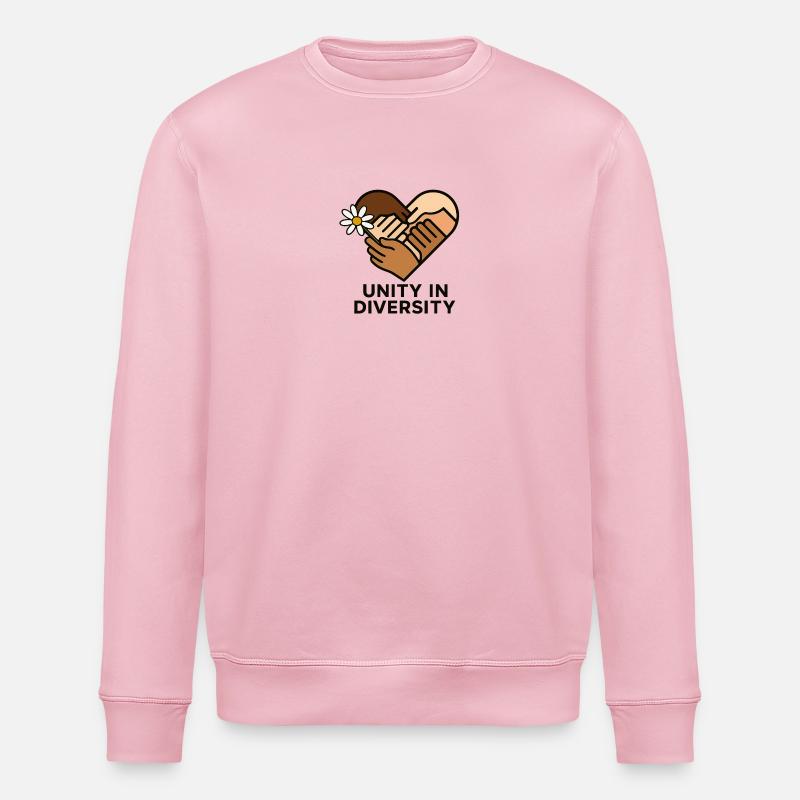 Unity in Diversity - Stanley/Stella Unisex Bio-Sweatshirt ROLLER - Hellrosa