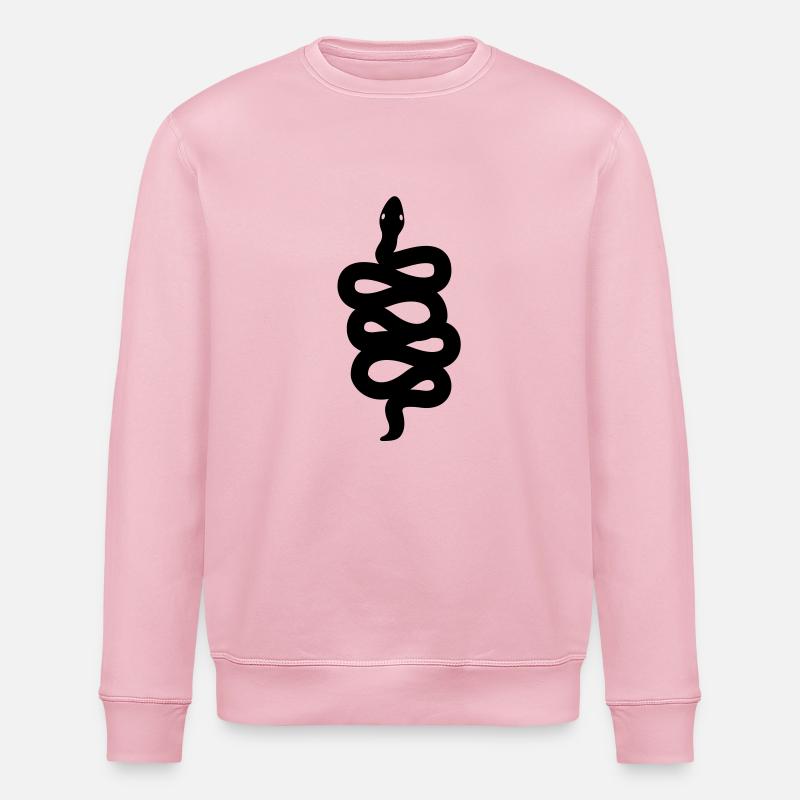 Serpiente - Sweat bio ROLLER Stanley/Stella Unisexe - rose pâle