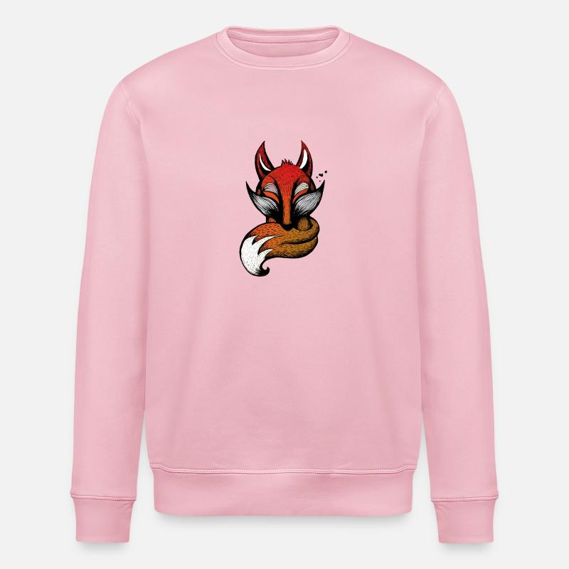 Fuchs - Stanley/Stella Unisex Bio-Sweatshirt ROLLER - Hellrosa