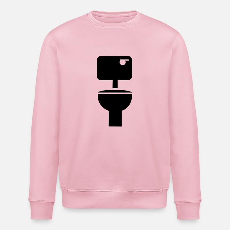 Toilette - Stanley/Stella Unisex Bio-Sweatshirt ROLLER - Hellrosa