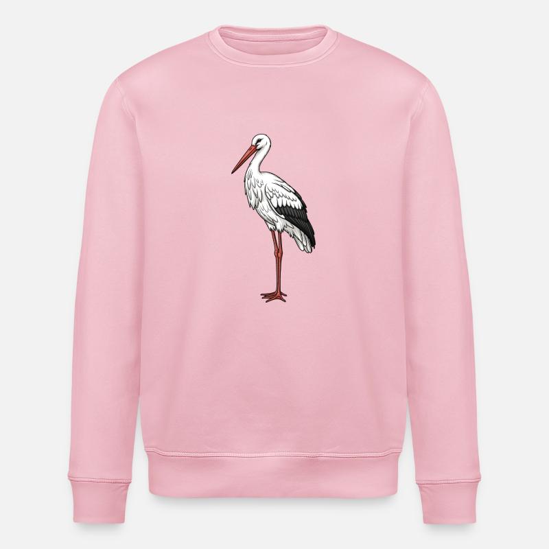 Storch - Stanley/Stella Unisex Bio-Sweatshirt ROLLER - Hellrosa