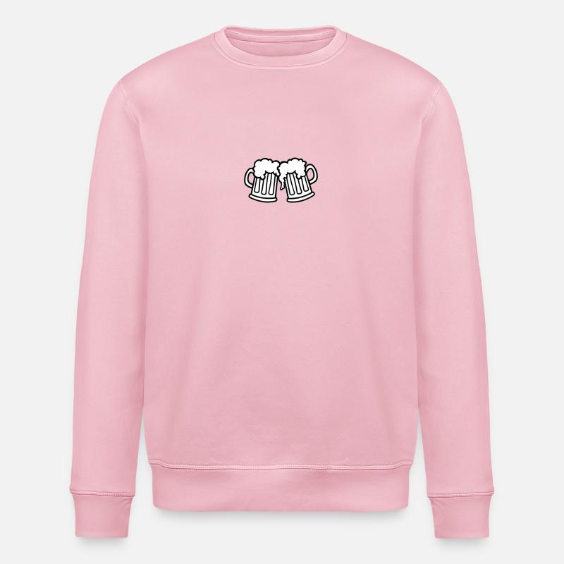 Bier - Stanley/Stella Unisex Bio-Sweatshirt ROLLER - Hellrosa