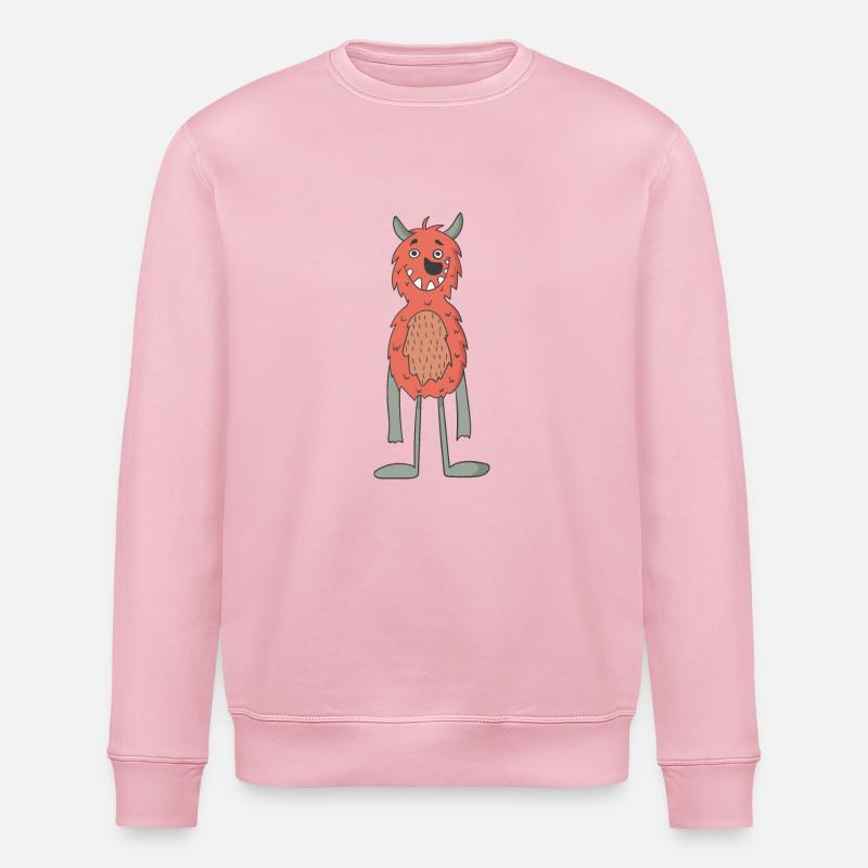 Monster - Stanley/Stella Unisex Bio-Sweatshirt ROLLER - Hellrosa