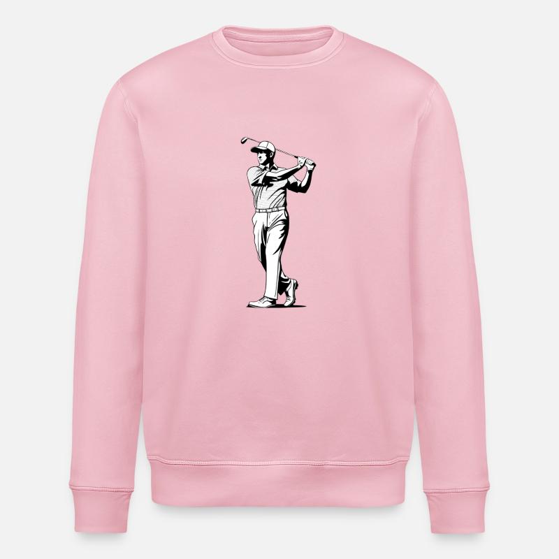 Golfer - Stanley/Stella Unisex Bio-Sweatshirt ROLLER - Hellrosa