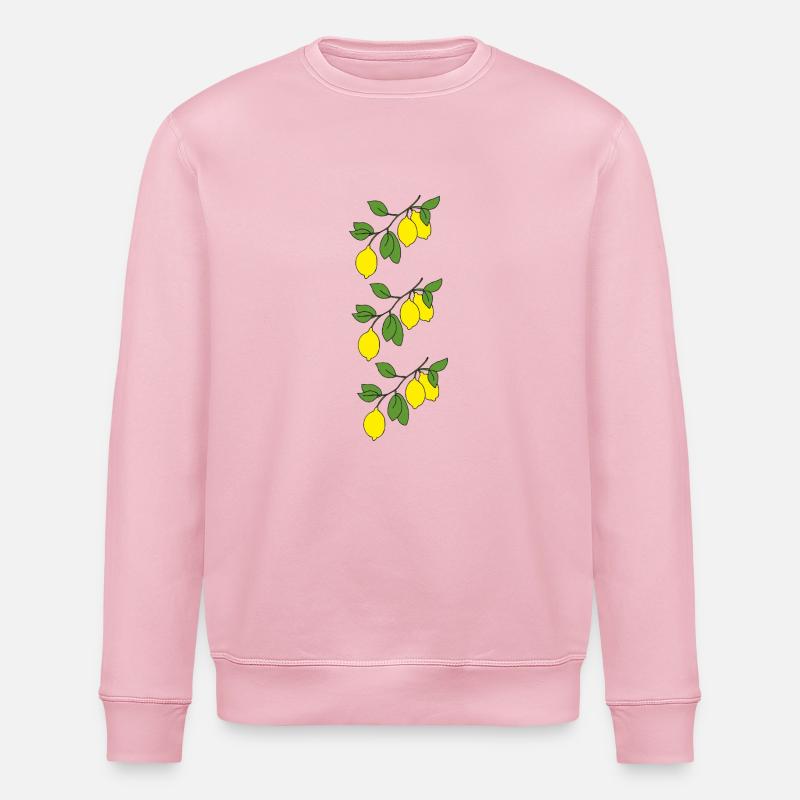 brins de citron Triple - Sweat bio ROLLER Stanley/Stella Unisexe - rose pâle