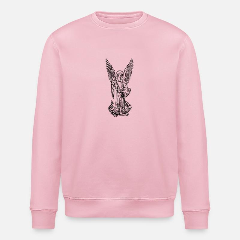 Engel - Stanley/Stella Unisex Bio-Sweatshirt ROLLER - Hellrosa