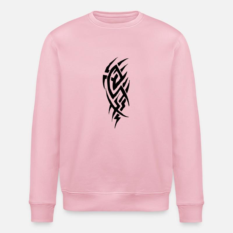 tribal tattoo - Stanley/Stella Unisex Bio-Sweatshirt ROLLER - Hellrosa