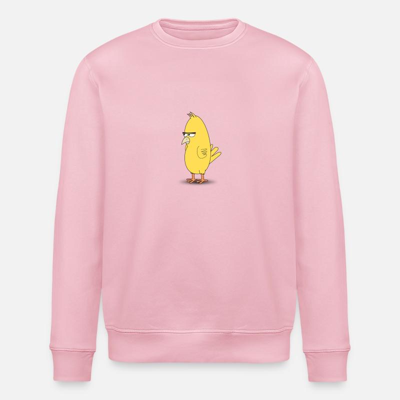 Angry Bird - Stanley/Stella Unisex Bio-Sweatshirt ROLLER - Hellrosa