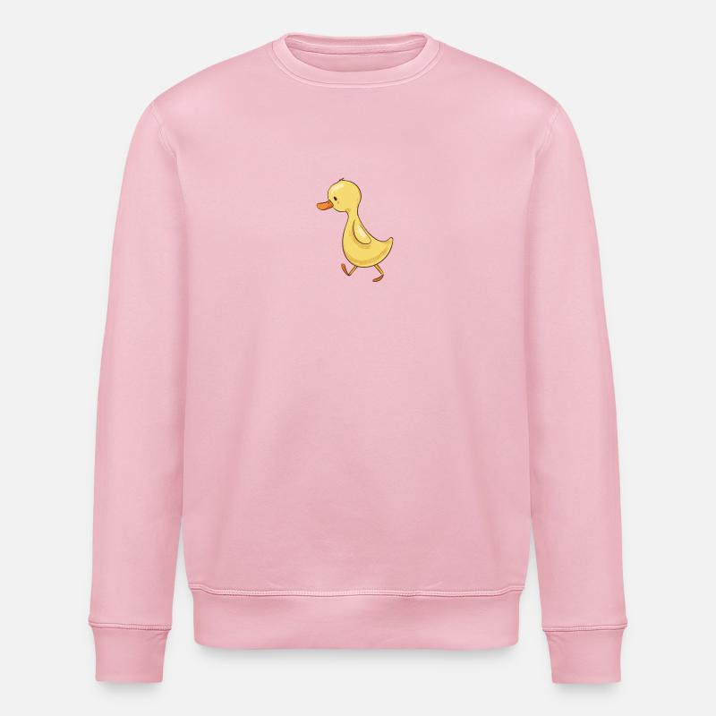 Ente - Stanley/Stella Unisex Bio-Sweatshirt ROLLER - Hellrosa