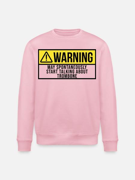Posaune, Posaune, Posaune - Stanley/Stella Unisex Bio-Sweatshirt ROLLER - Hellrosa