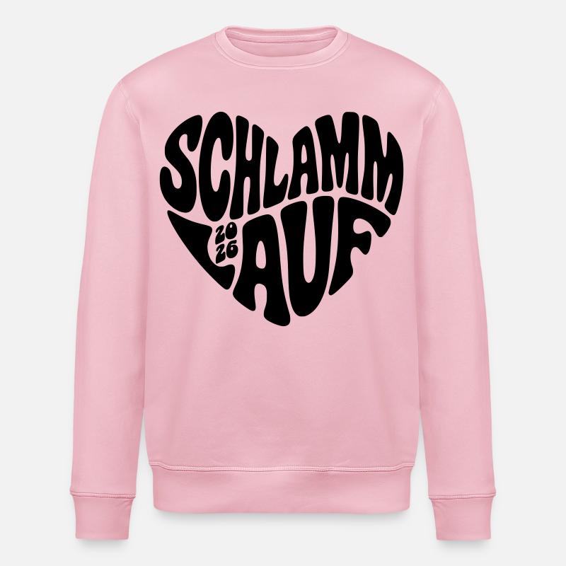 Mud Run 2026 - Mud Run 2026 - Stanley/Stella ROLLER Unisex Organic Sweatshirt - cotton pink