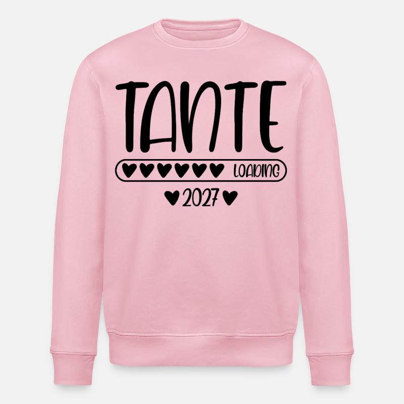 Tante 2027 loading - Stanley/Stella Unisex Bio-Sweatshirt ROLLER - Hellrosa