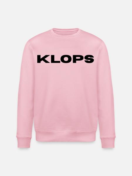 Klops - Hier ist der Name Programm - Stanley/Stella Unisex Bio-Sweatshirt ROLLER - Hellrosa