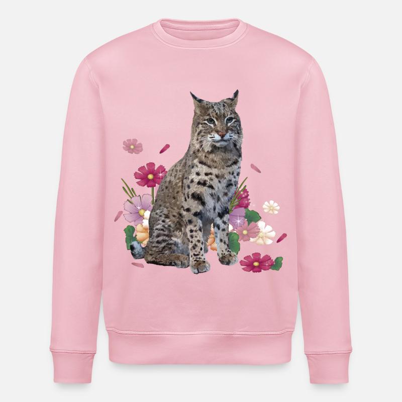 Luchs - Stanley/Stella Unisex Bio-Sweatshirt ROLLER - Hellrosa