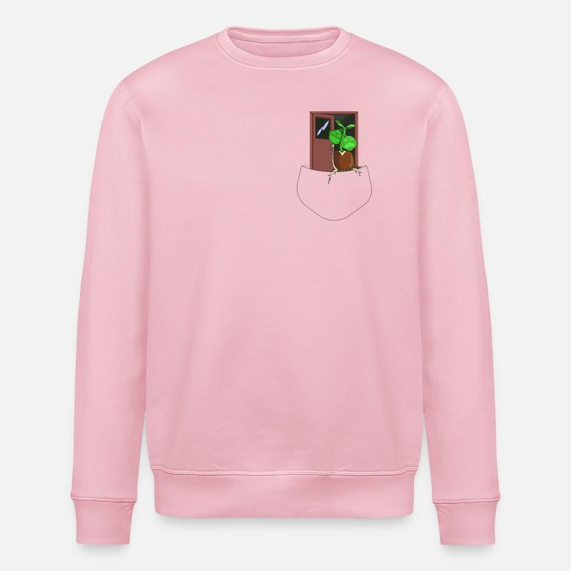 TASCHENAUSSAAT - Stanley/Stella Unisex Bio-Sweatshirt ROLLER - Hellrosa