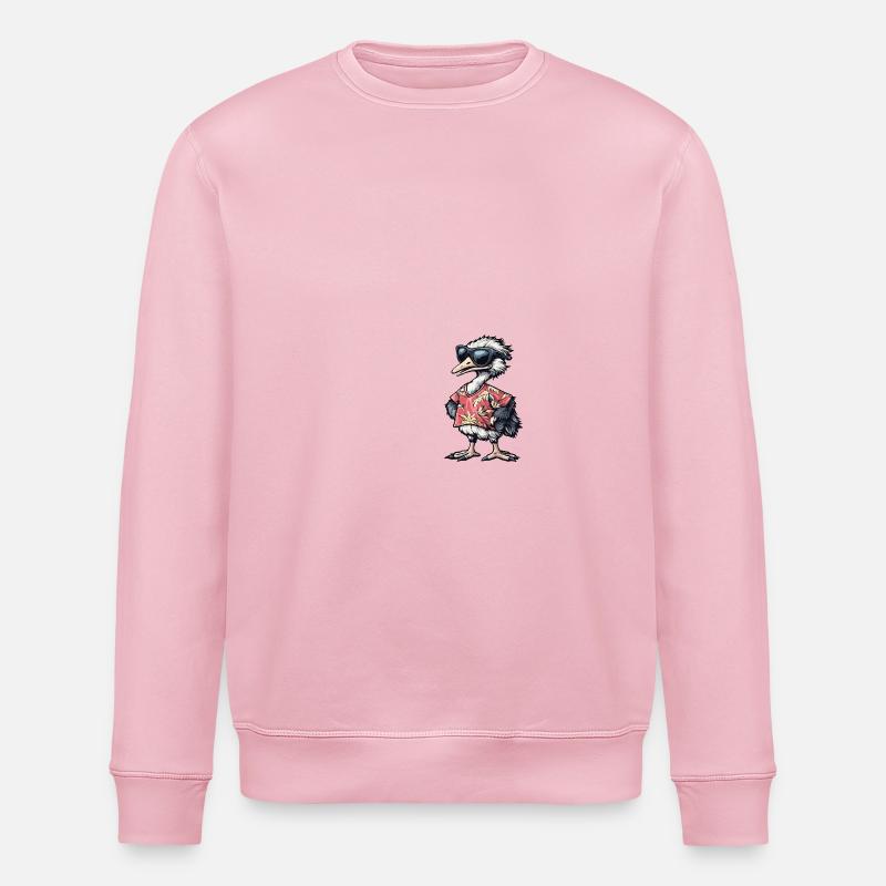 Strauss Vacances BD - Sweat bio ROLLER Stanley/Stella Unisexe - rose pâle
