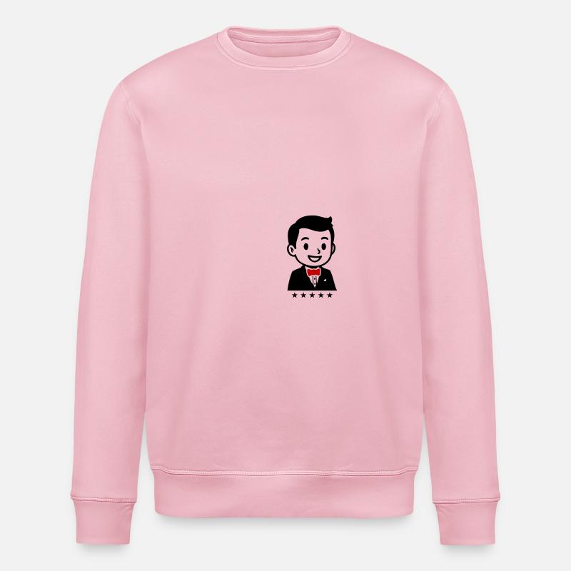 Bräutigam - Stanley/Stella Unisex Bio-Sweatshirt ROLLER - Hellrosa