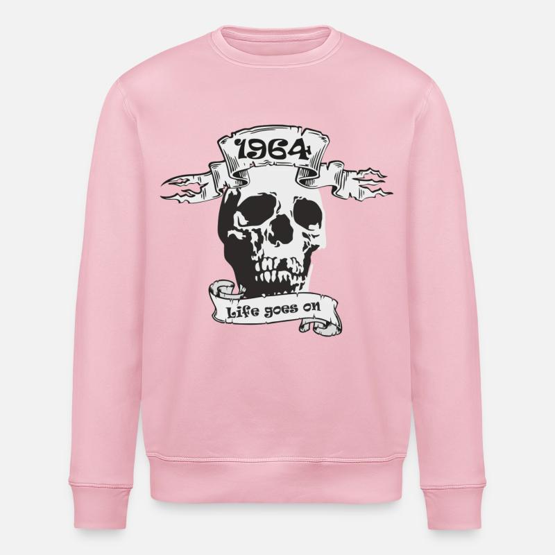 1964 - Stanley/Stella Unisex Bio-Sweatshirt ROLLER - Hellrosa