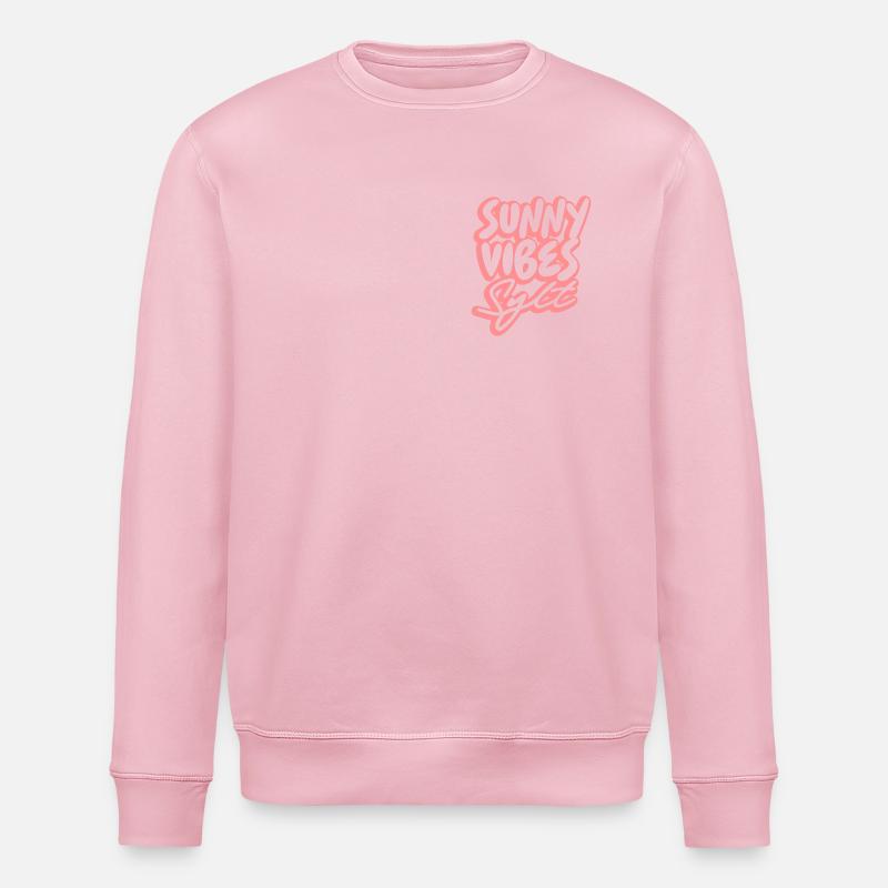 SUNNY VIBES SYLT - Stanley/Stella Unisex Bio-Sweatshirt ROLLER - Hellrosa