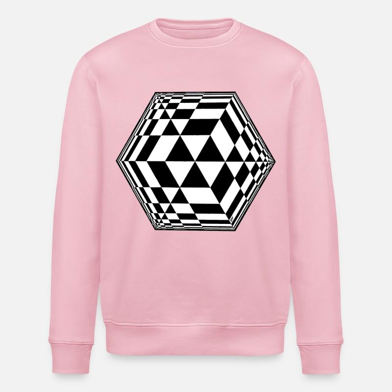 cube - Sweat bio ROLLER Stanley/Stella Unisexe - rose pâle