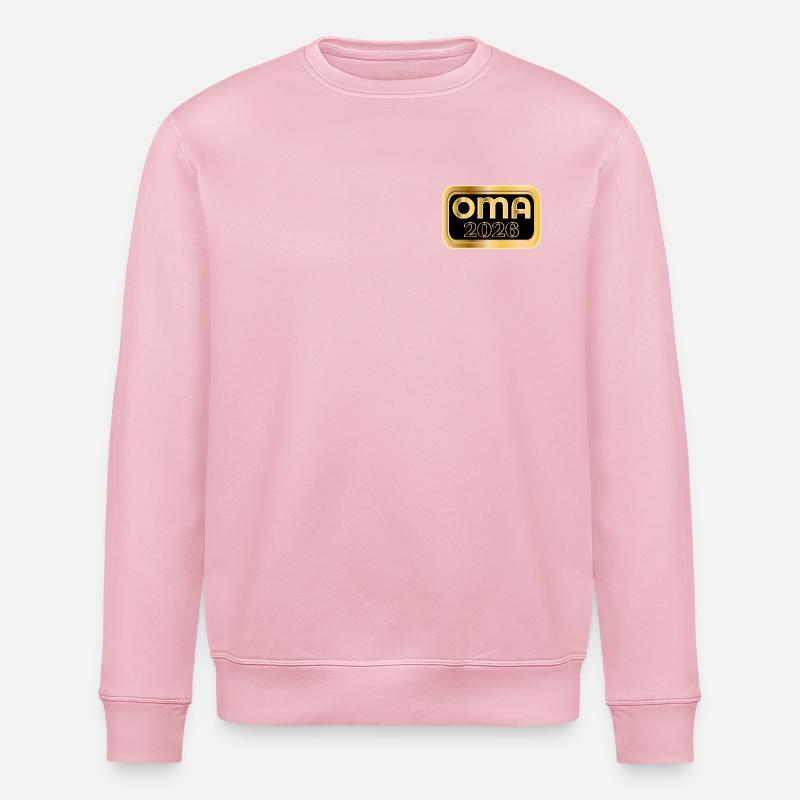 ANNONCE DE BÉBÉ GRAND-MÈRE 2026 - Sweat bio ROLLER Stanley/Stella Unisexe - rose pâle
