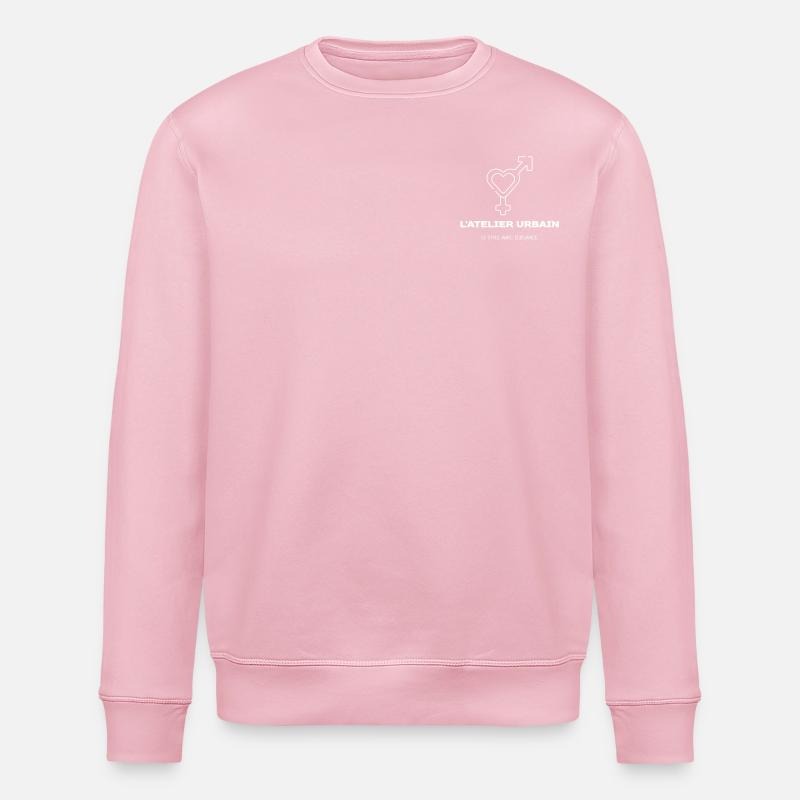 Die urbane Werkstatt - Stanley/Stella Unisex Bio-Sweatshirt ROLLER - Hellrosa
