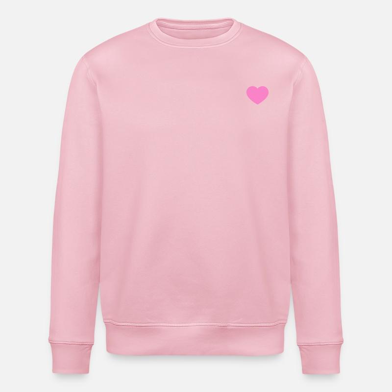 Love is Everything - Stanley/Stella ROLLER Unisex Organic Sweatshirt - cotton pink