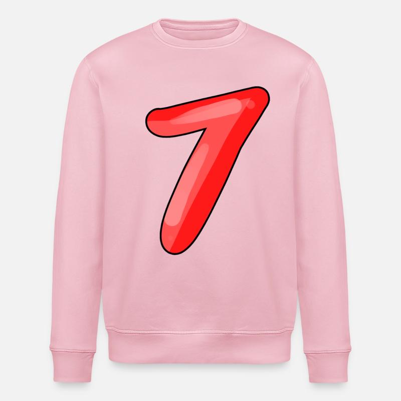 7 - Stanley/Stella Unisex Bio-Sweatshirt ROLLER - Hellrosa