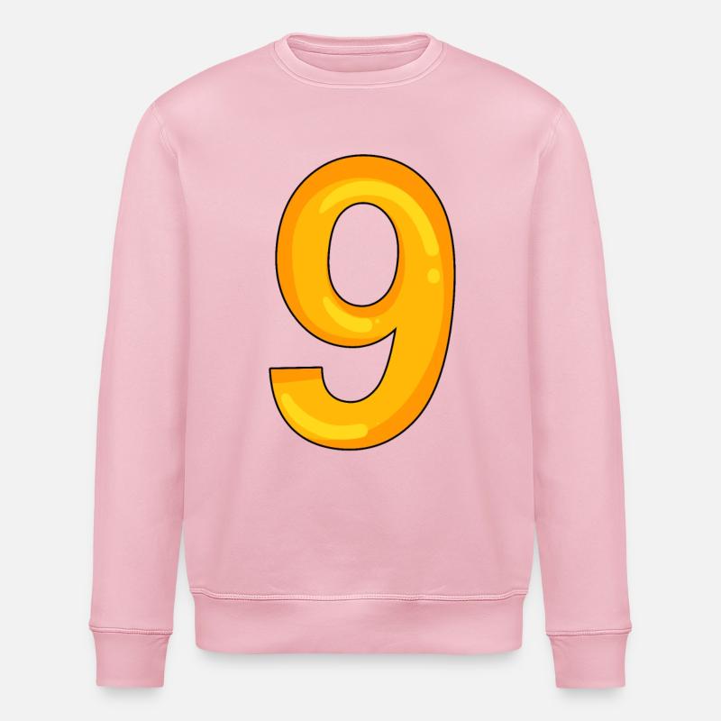 9 - Sweat bio ROLLER Stanley/Stella Unisexe - rose pâle