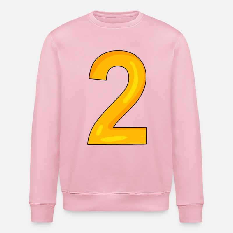 2 - Sweat bio ROLLER Stanley/Stella Unisexe - rose pâle