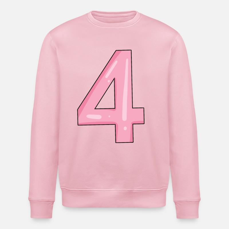 4 - Stanley/Stella Unisex Bio-Sweatshirt ROLLER - Hellrosa